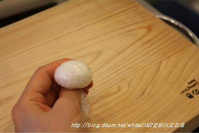 유치원에서 인기최고 <밥새우 강아지 주먹밥>
