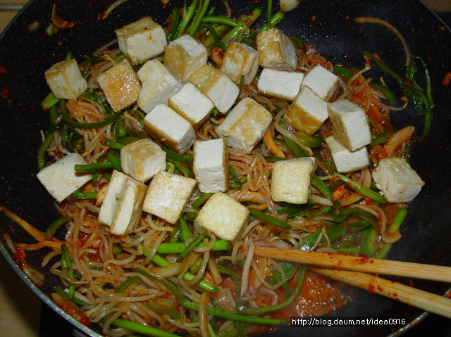 야채 두부찜