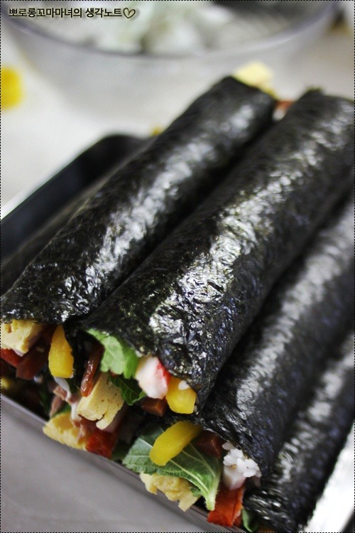 3종 인기김밥세트(참치김밥, 치즈김밥, 김치김밥)