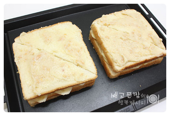 바나나 땅콩버터 토스트