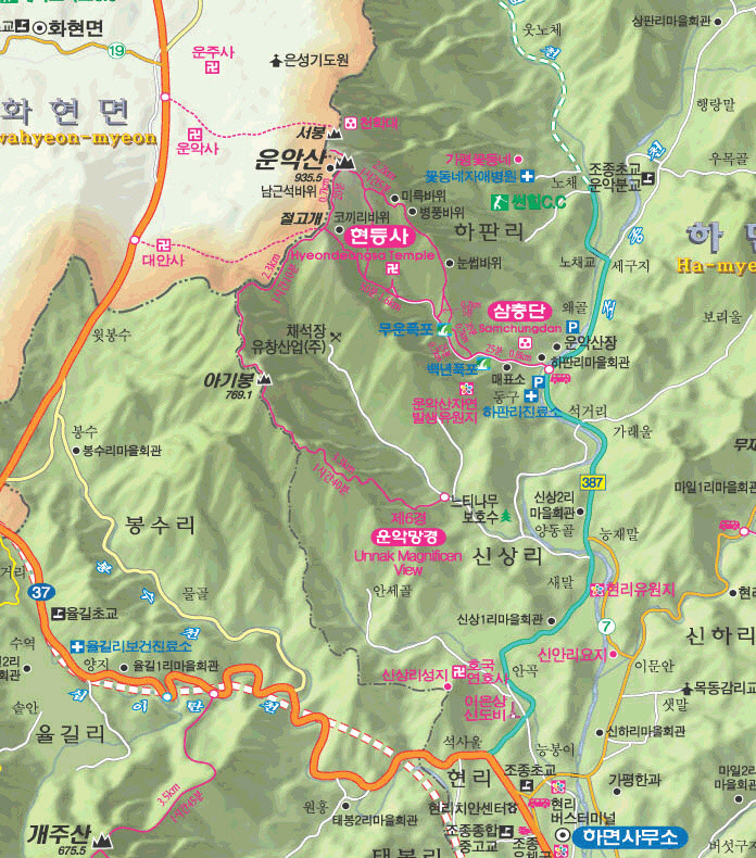국립운악산자연휴양림 이미지