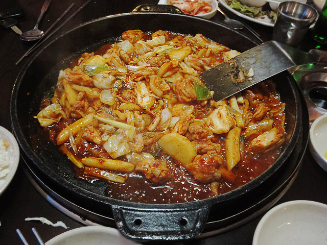 철판닭갈비 이미지