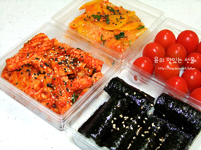 충무김밥후 이미지