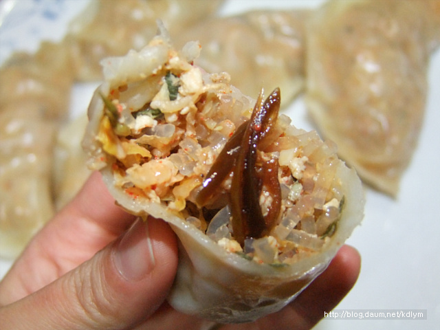 김치만두