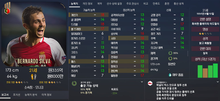 FM2017 공식로스터 포텐정리 | 인스티즈