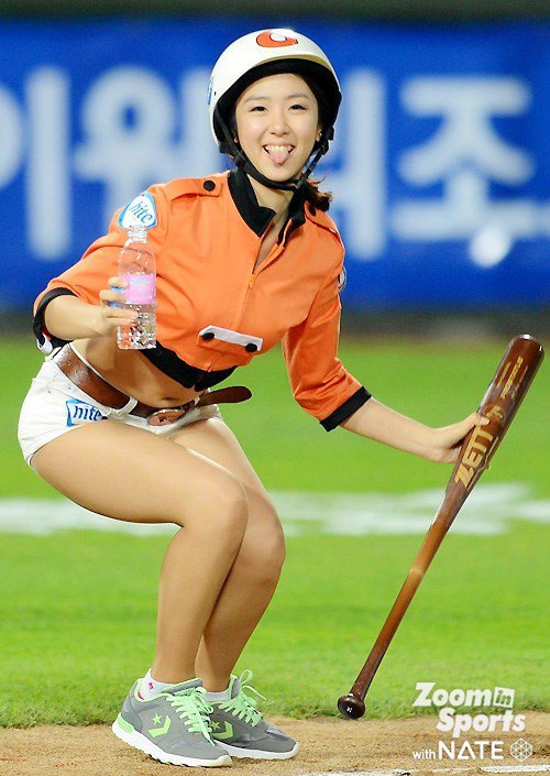 롯데 배트걸 신소정