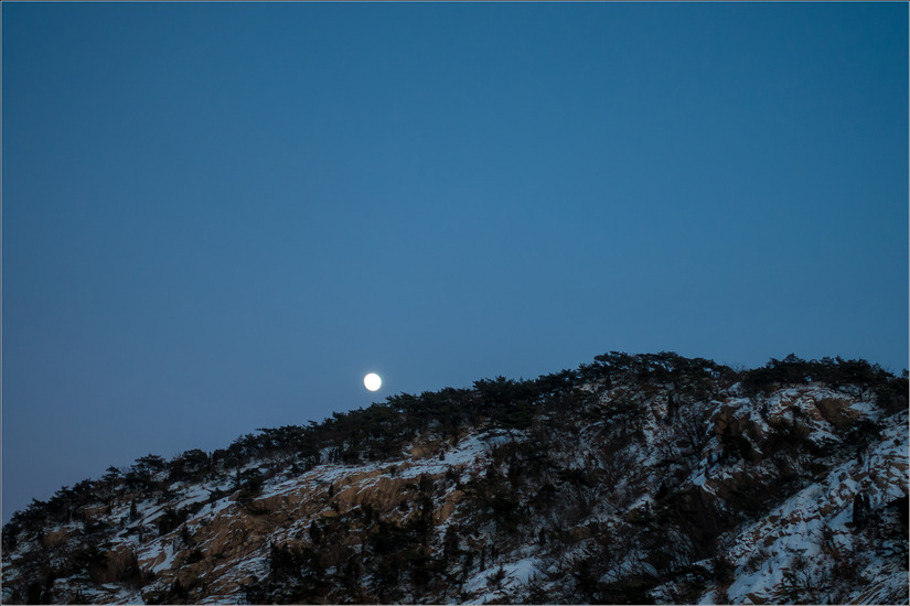 2017.12.31 삼각산 송년 해넘이 산길