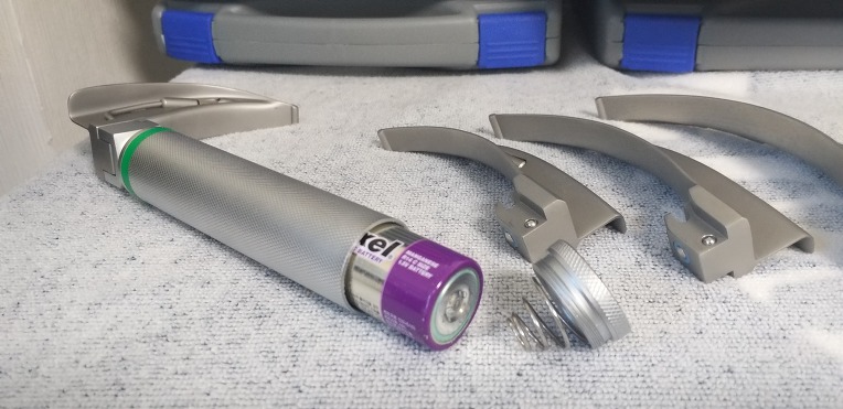 [중고의료기 종합센터]중고 미사용 LED 후두경 라린고스코프 Laryngoscope 판매(부산*대구*서울지점)