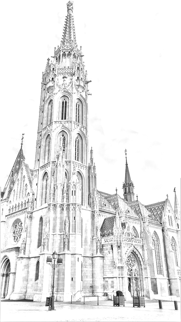 Matthias church in Buda Castle(마사치성당)