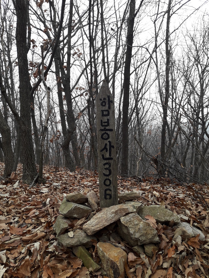 낙엽쌓인 화성 무봉산,함봉산(2018년11월11일)