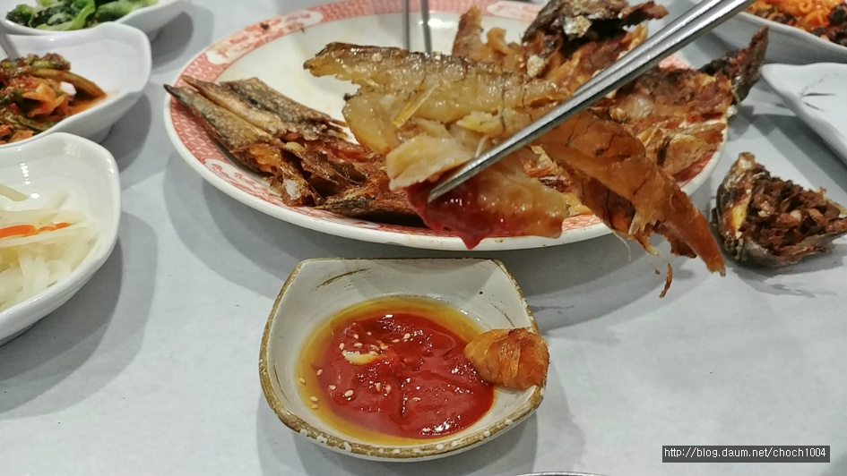 녹차 물에 밥 말아 보리굴비 올렸더니~ 