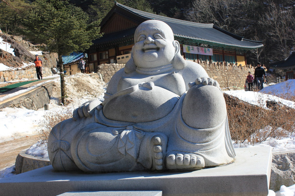 정선 태백산 '정암사의 조형물을 리뷰하며'       (20130201)